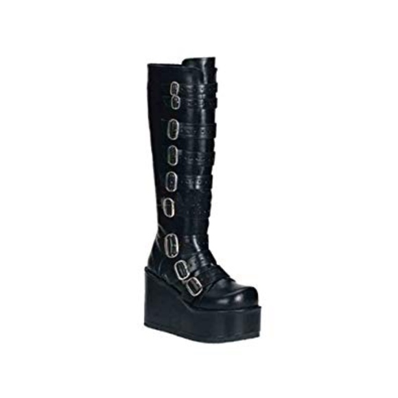 Demonia Concord Knee High Boots ~ Size 9 - Picture 1 of 6
